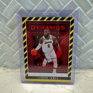 LEBRON JAMES 2023-24 PANINI NBA HOOPS DYNAMOS HOLO LOS ANGELES LA No.2 2023 #6